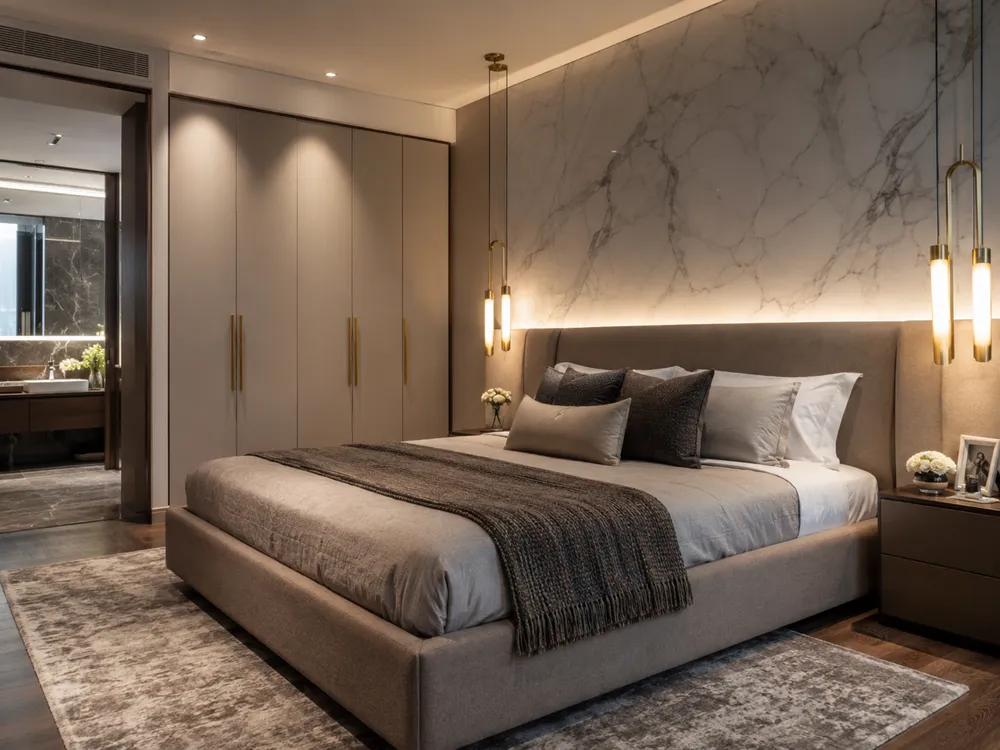 Modern Luxury renovation style — detail view