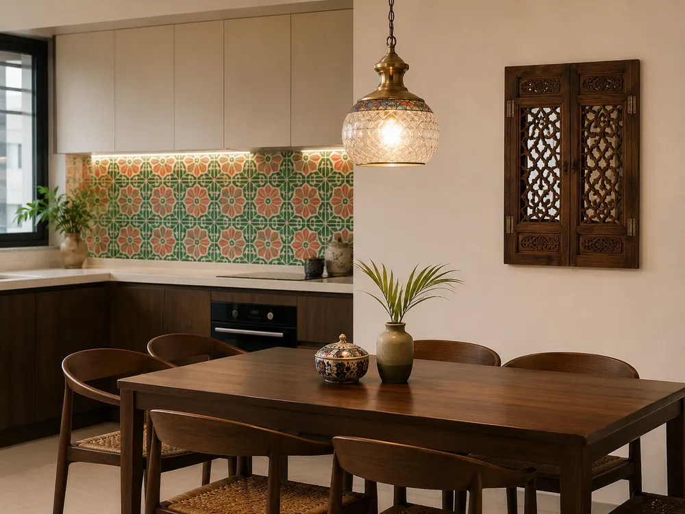 Peranakan / Heritage Modern renovation style — detail view
