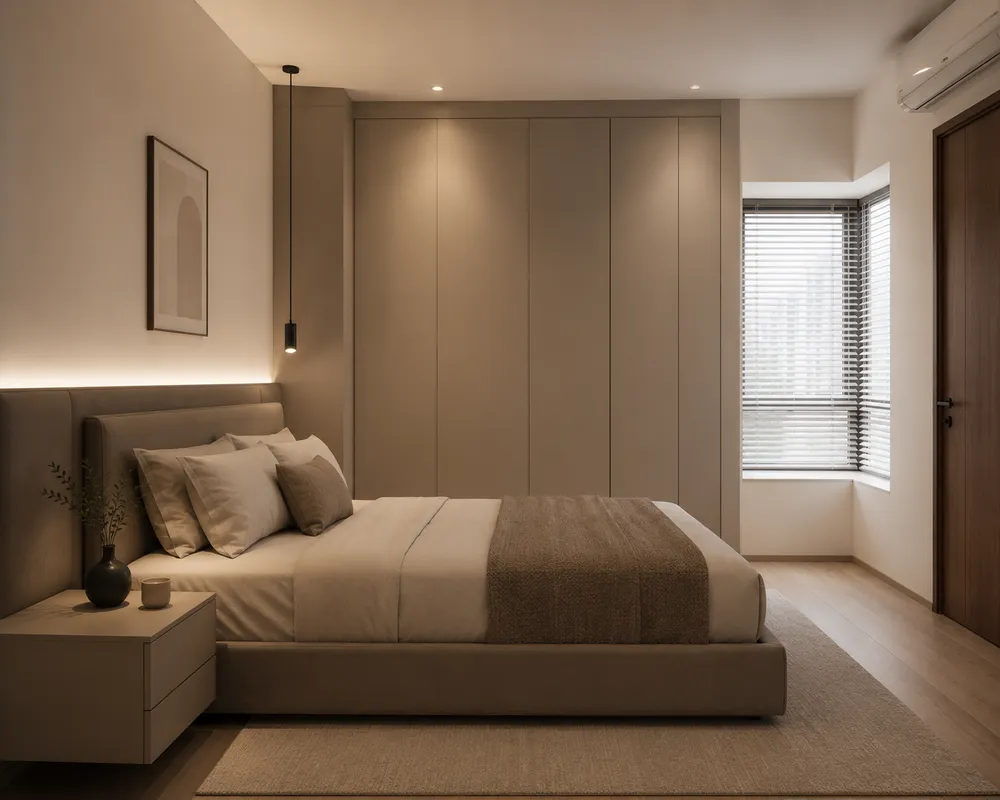 Warm Minimalism renovation style — detail view